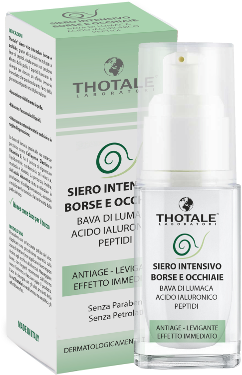 Thotale siero intensivo borse e occhiaie bava di lumaca 30 ml