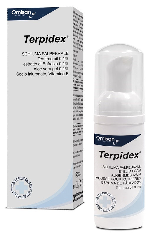 Terpidex schiuma palpebrale 50 ml