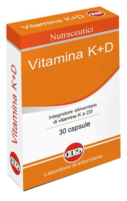 Vitamina k+d vegetale 30 capsule