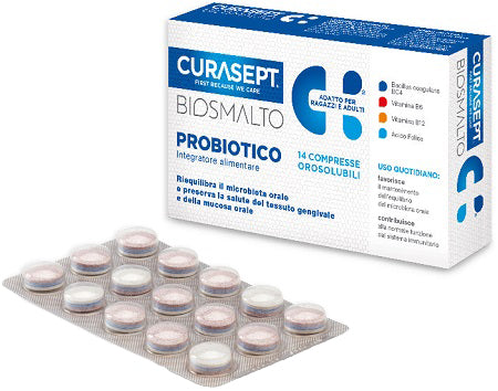 Curasept probiotic bio-enamel 14 tablets