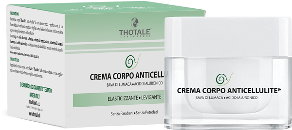 Thotale crema corpo anticellulite bava di lumaca 200 ml