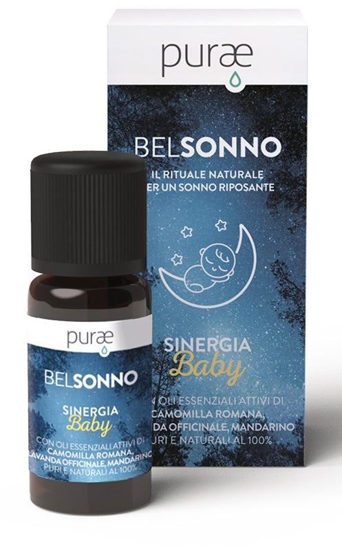 PURAE - Sinergia con oli essenziali "Belsonno baby" 5 ml