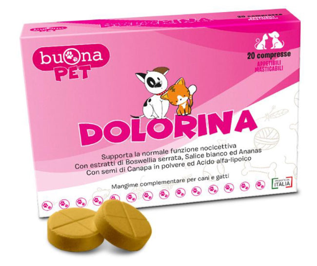 Dolorina 20 tablets new formula