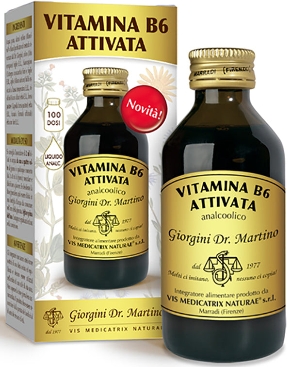 Vitamina b6 attivata liquido analcolico 100 ml