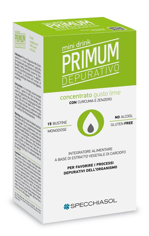 Primum minibebida purificante lima 15 sticks de 10 ml