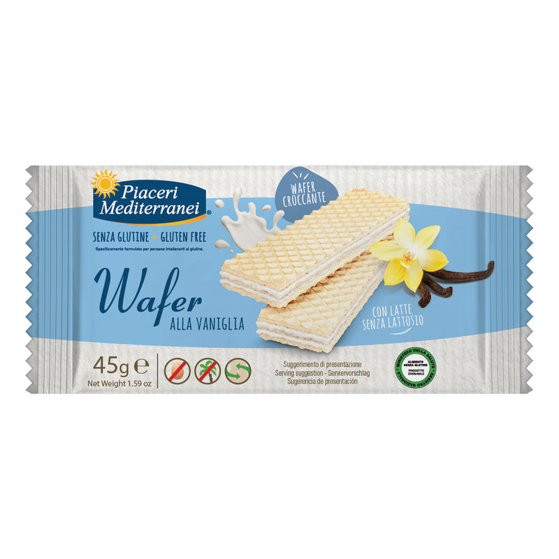 Piaceri mediterranei wafer vaniglia 45 g