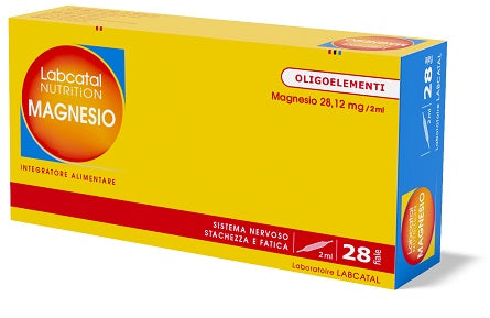 Labcatal nutrición magnesio 28 viales 2 ml