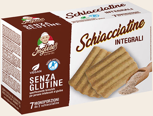 English wholemeal schiacciatine 125 g