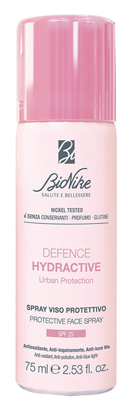 Bionike Defence Hydractive spray viso protettivo spf25 75 ml