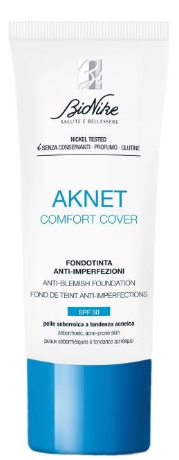 Aknet comfort cover fondotinta 101 30 ml