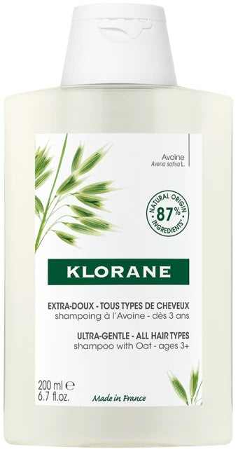 Klorane shampoo al latte di avena 200 ml