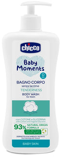 Chicco baby moments bagno tenerezza 500 ml