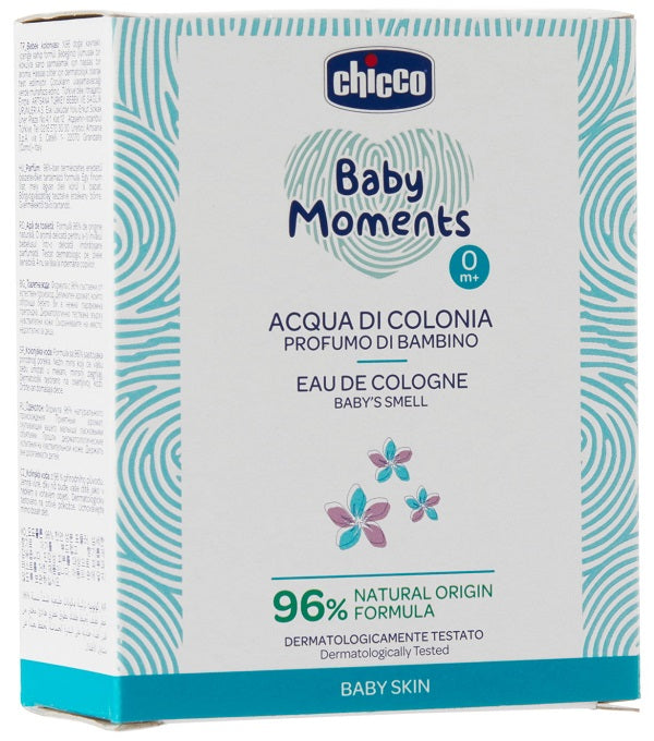 Chicco baby moments acqua di colonia profumo di bambino 100 ml