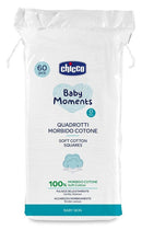 CHICCO - baby moments quadrotti 60 pezzi