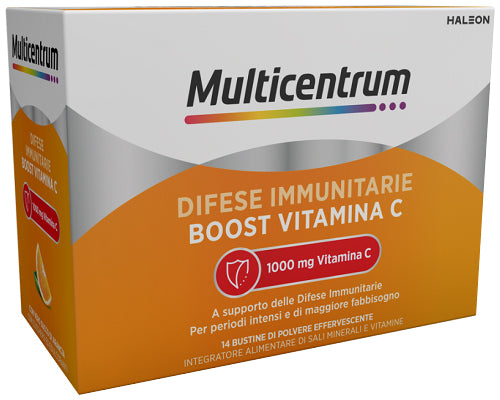 Multicentro defensas inmunes potencian vitamina c 14 sobres