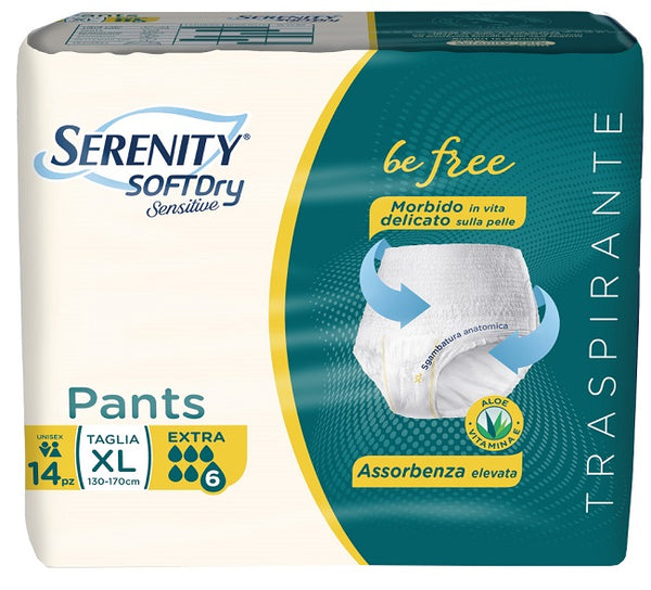 Serenity pants sd sensitive extra xl 14 pezzi