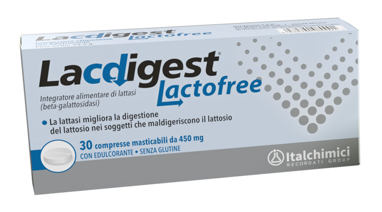 Lacdigest sin lactolibre 30 comprimidos masticables