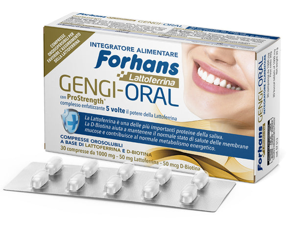 Forhans lactoferrina gingi oral 30 comprimidos