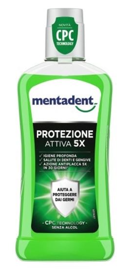 Mentadent collutorio protezione attiva 400 ml