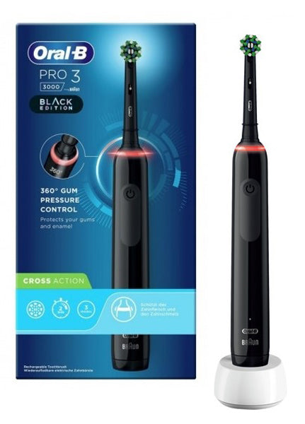 Oralb pro3 black crossaction spazzolino elettrico