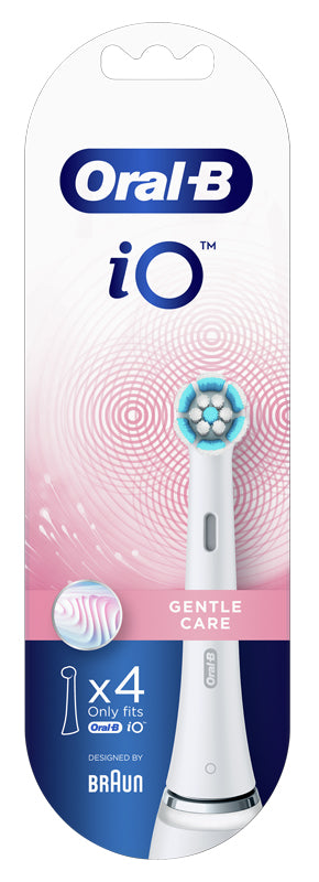 Oralb power recarga io suave limpio blanco 4 piezas