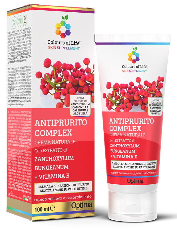 Colours of life skin supplemente antiprurito complex crema 100 ml