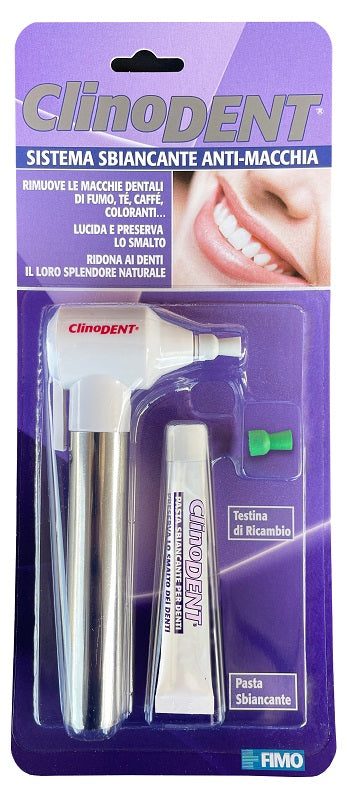 Clinodent anti-stain whitening system