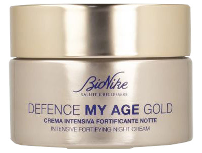 Defence my age gold crema intensiva fortificante notte 50 ml