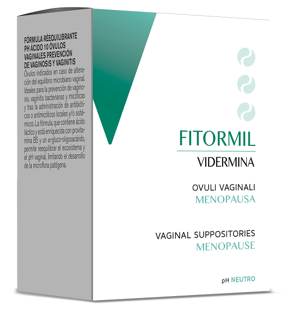 Fitormil vidermina 10 ovulos vaginales menopausia