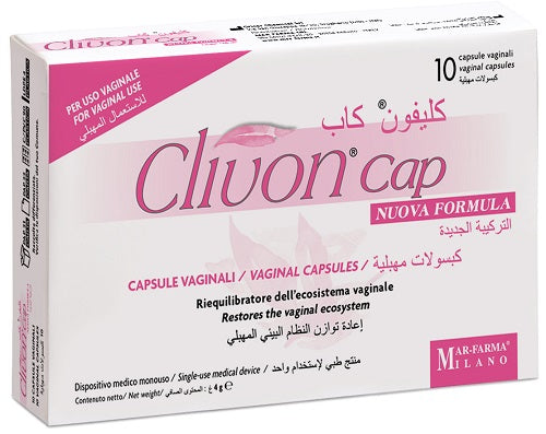 Clivon cap nueva formula 10 capsulas vaginales