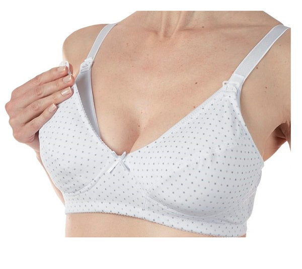 Mammy reggiseno microfibra allattamento white 3d