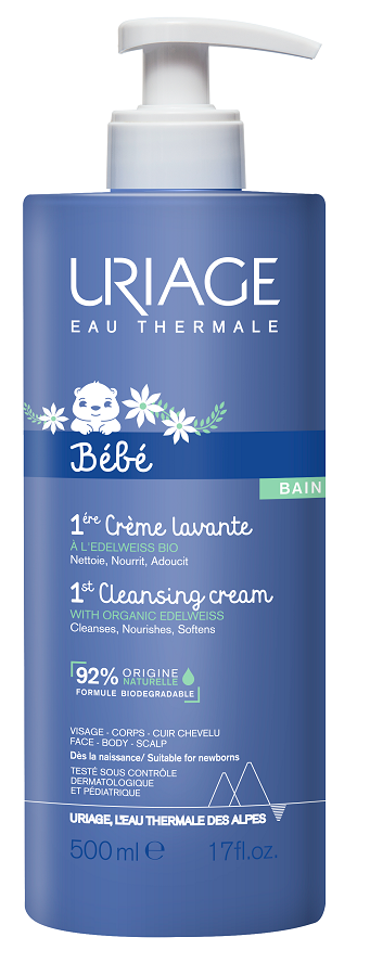 URIAGE - Eau thermale bebe creme lavante 500 ml