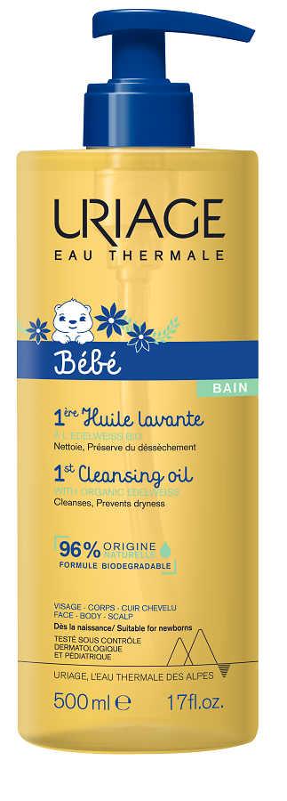 Eau thermale bebe huile lavante olio detergente 500 ml