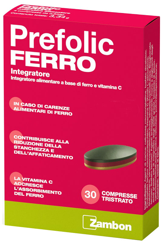 Prefolic iron 30 tablets