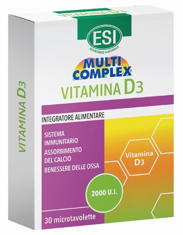 Esi multicomplejo vitamina d3 30 comprimidos