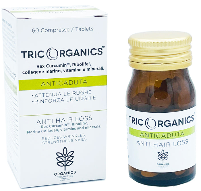 Organics cosmetics tricorganics anticaída 60 comprimidos