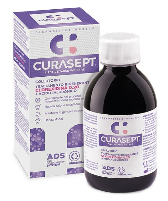 Curasept mouthwash ads dna regenerating treatment 200 ml