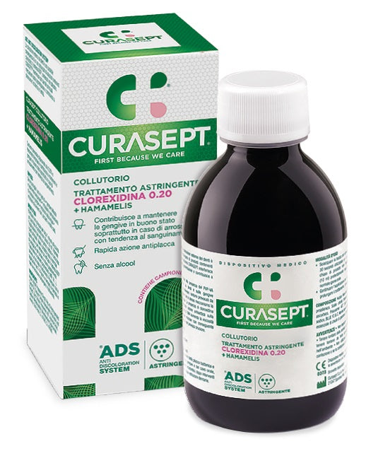 Curasept mouthwash ads dna astringent treatment 200 ml