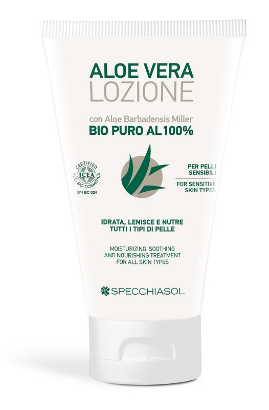 Loción de aloe vera 100% puro orgánico 150 ml