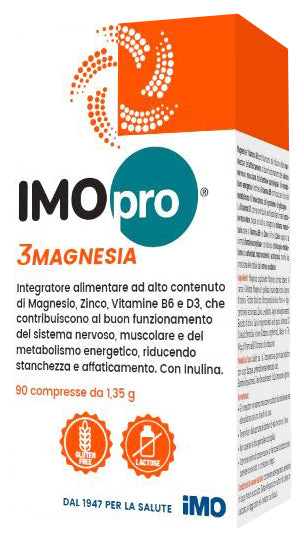 Imopro 3 magnesia 90 comprimidos