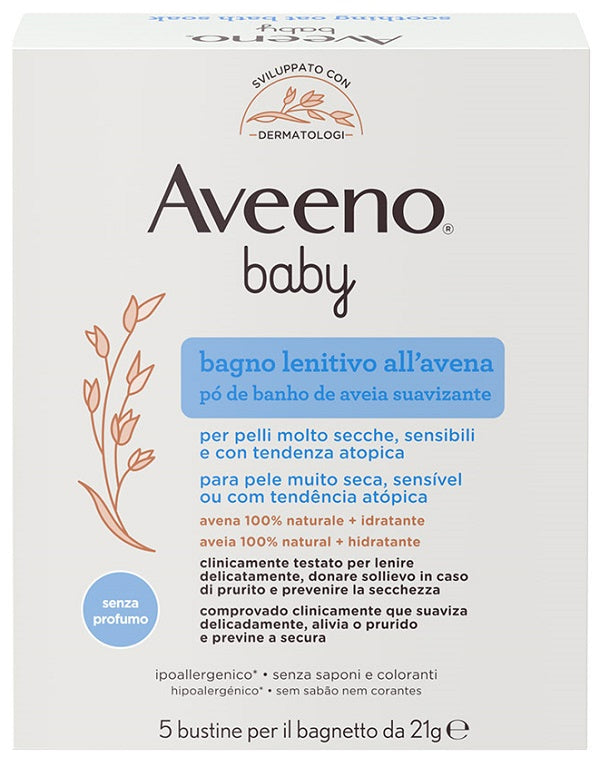 Aveeno Baby Colloidal Bath Powder 5 x 21 g