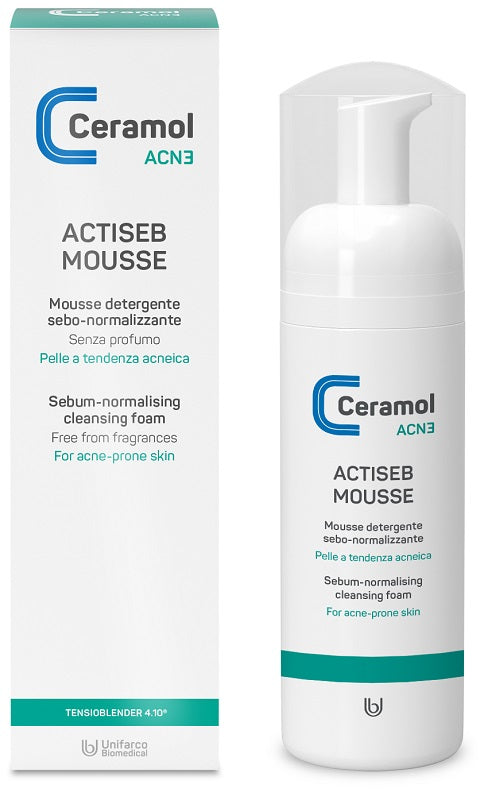 Ceramol acn3 actiseb mousse 150 ml