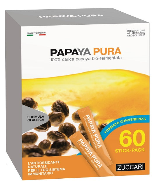 Papaya pura paquete de 60 sticks