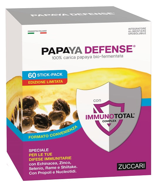 Defensa de papaya paquete de 60 sticks