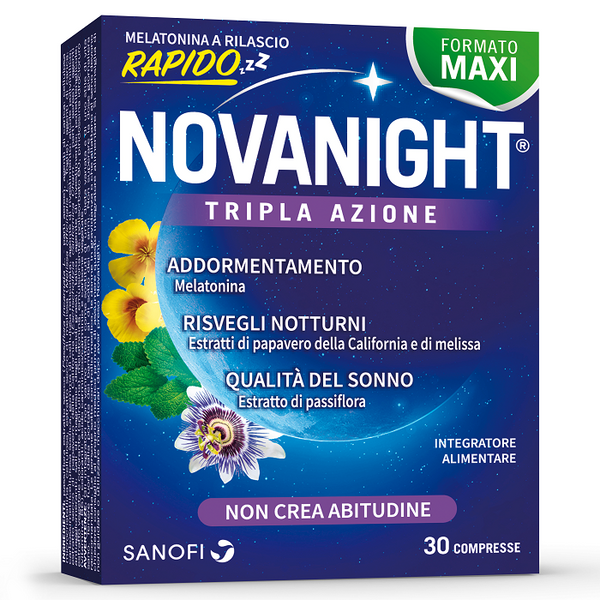 Novanight 30 tablets rapid release new