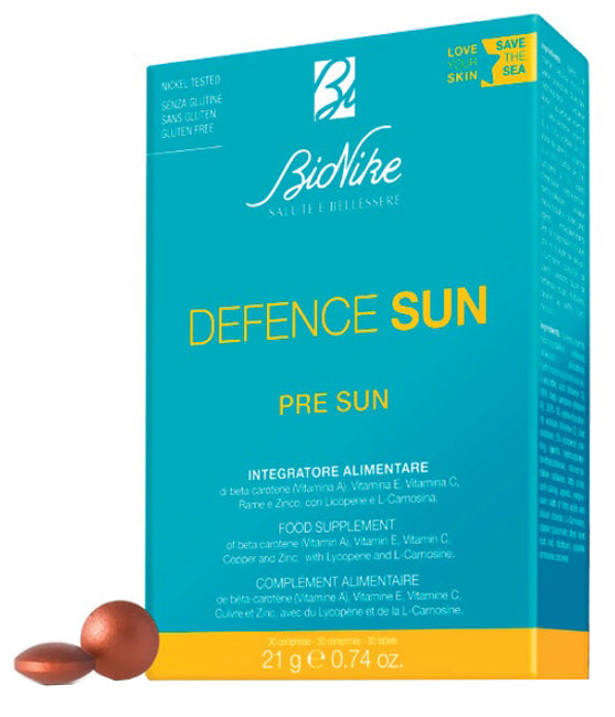 Defense sun pre sun 30 tablets