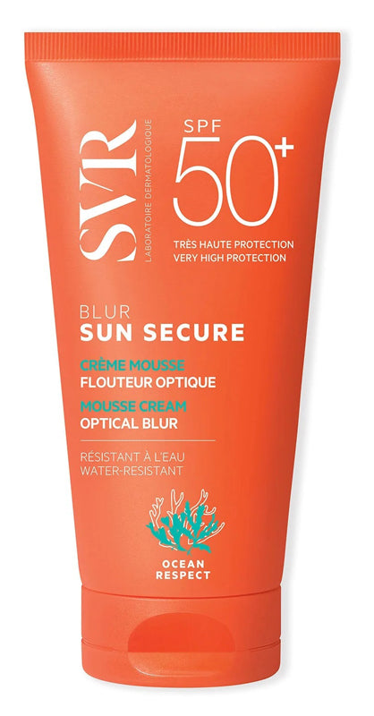 SVR - Sun Secure - Blur Crema-Mousse Viso Vellutata SPF50+ 50 ml