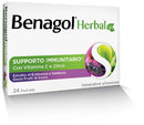 BENAGOL Herbal - Pastiglie per il Supporto Immunitario Vitamina C Frutti di Bosco - 24 pastiglie