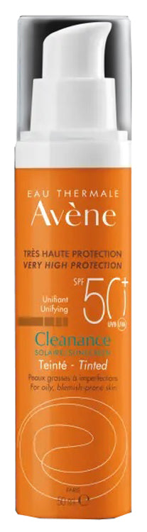 Avene sol cleanance spf50+ tinted new formula 50 ml