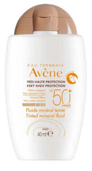 Avene sol fluido minerale spf50+ colorato nuova formula 40 ml